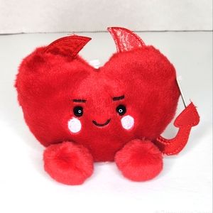 ❤️ KLAUS HEART 😈 Red Devil Heart Palm Pal by Aurora Valentine 2024 ☆》NWT《☆